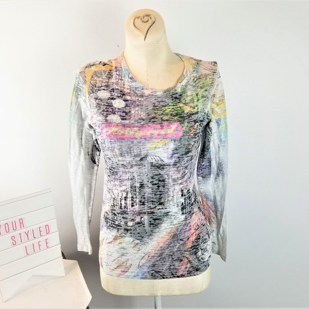 Big Bang Long Sleeve Hollywood Design Shirt